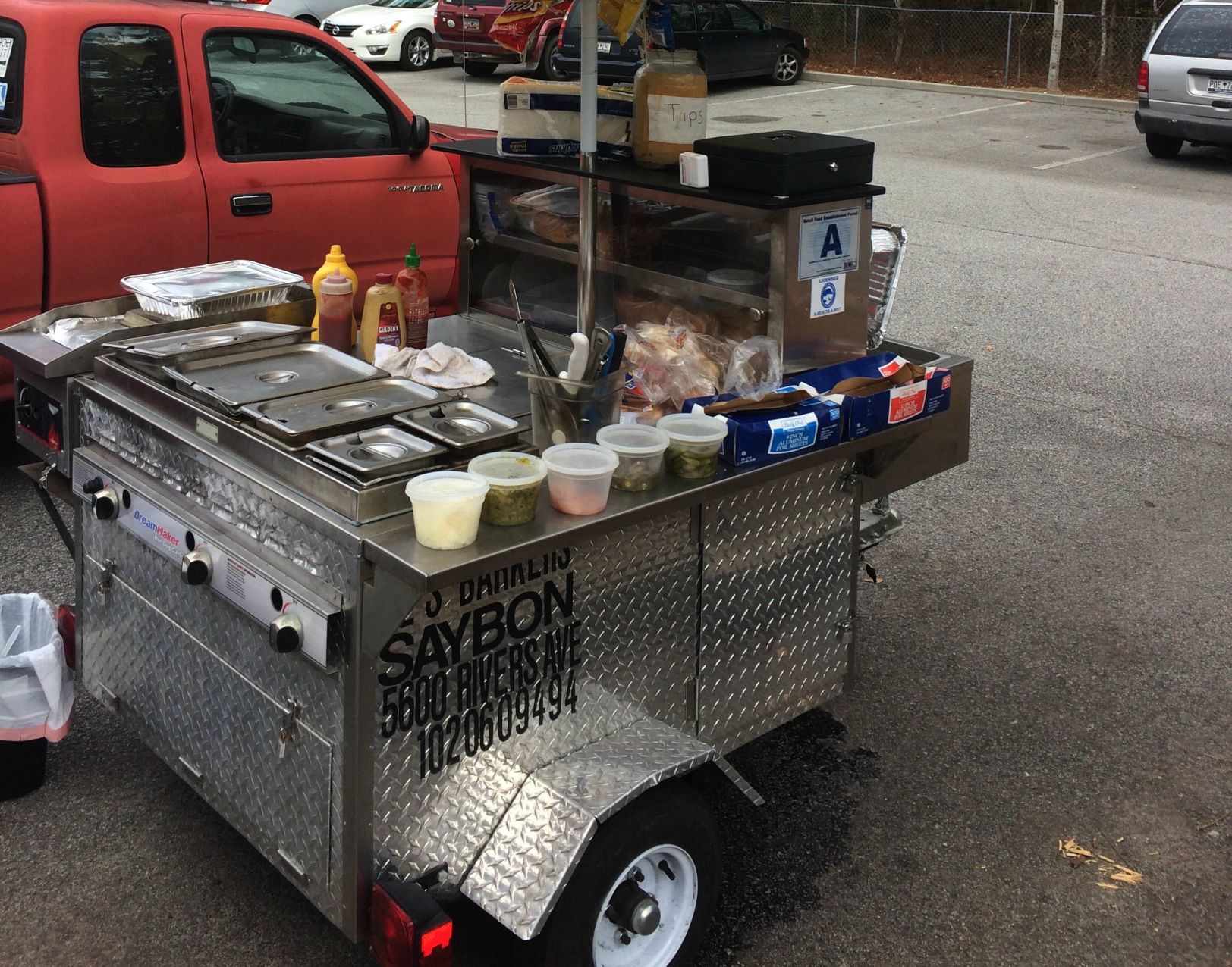 Al's Barkers cart